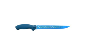Image of Cuda AquaTuff Fillet Knife with Blade Cover, Blue, 7in, 23064