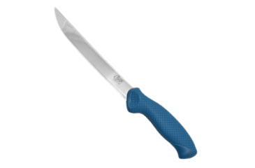 Image of Cuda AquaTuff Wide Fillet Knife with Blade Cover, Blue, 7in, 23046