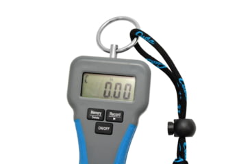Image of Cuda Digital Grip and Weigh with Lanyard, Blue/Grey, 13in, 23078