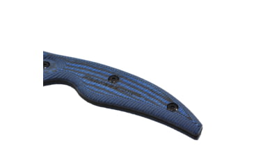 Image of Cuda Knives Cuda 10 in Professional Fillet Fixed Blade Knife, 10in, Stainless Steel, Standard Edge, Blue/Black Micarta Handle, 18131