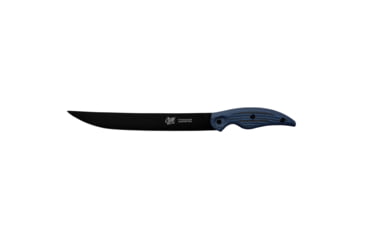 Image of Cuda Knives Cuda 10 in Professional Fillet Fixed Blade Knife, 10in, Stainless Steel, Standard Edge, Blue/Black Micarta Handle, 18131