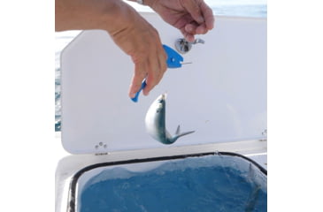 Image of Cuda Knives Cuda Bait Dehooker Knife, 8 overall, Blue ABS handle, 18399