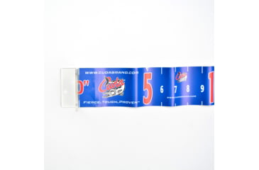 Image of Cuda Knives Cuda Fish Measure, 120in X 2.75in, Water-Resistant, Tear-Resistant Construction, Foldable For Easy Storage, Secure End For Accurate Fish Measuring, 18135