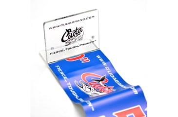 Image of Cuda Knives Cuda Fish Measure, 120in X 2.75in, Water-Resistant, Tear-Resistant Construction, Foldable For Easy Storage, Secure End For Accurate Fish Measuring, 18135