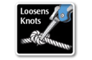 Image of Cuda Knives Cuda Marlin Spike Folder Folding Knife,3in,German 4116 Steel,Partially Serrated,Blue,Synthetic Handle, 18092