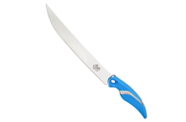 Image of Cuda Knives Cuda Semi Flex Fillet 10 in Fixed Blade Knife, 10in, German 4116 Steel, Standard Edge, Blue, Synthetic Handle, 18120