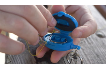 Image of Cuda Knot Tying Tool, Blue, 4in, 23079