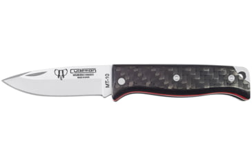 Image of Cudeman 332 Quality Folding Knife, 5.5 cm, Molybdenum Vanadium, Carbon Fiber w/ Red Liner, 332-C