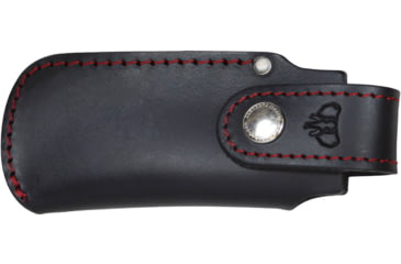 Image of Cudeman 384 Quality Folding Knife, 10 cm, Bohler N-690Co, Black Micarta w/ Red Liners, 384-M