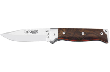 Image of Cudeman 384 Quality Folding Knife, 10 cm, Bohler N-690Co, Satin Walnut Wood, 384-G