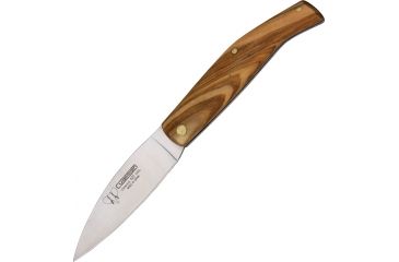 Image of Cudeman Small Folder Olive Wood Knife CUD445L