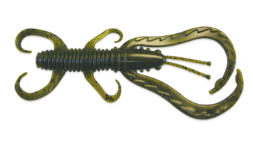 Image of Culprit Flutter Craw, 3in, Green Pumpkin, 12ct, Bag, FC312-J2