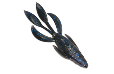 Image of Culprit Flutter Craw, 4in, 6 Pack, Black Blue Flake, IB406-213