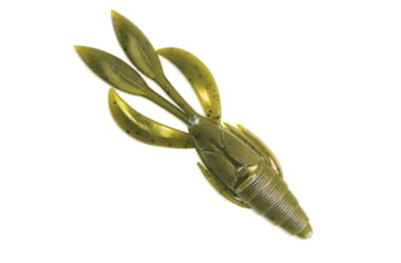 Image of Culprit Flutter Craw, 4in, 6 Pack, Green Pumpkin, IB406-J2