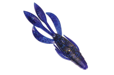 Image of Culprit Flutter Craw, 4in, 6 Pack, Sapphire Blue, IB406-168