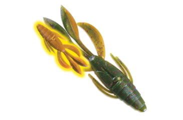 Image of Culprit Flutter Craw, 4in, 6 Pack, Voodoo, IB406-232