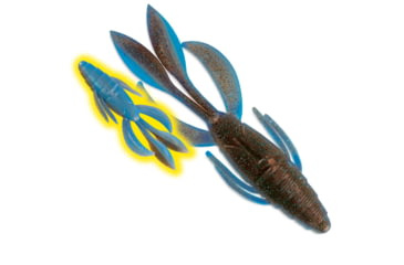 Image of Culprit Flutter Craw, 4in, 6 Pack, WitchS Brew, IB406-110