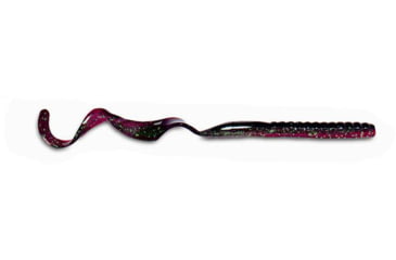 Image of Culprit Original Worm, 6in, Red Shad/Green Flake, C625-09