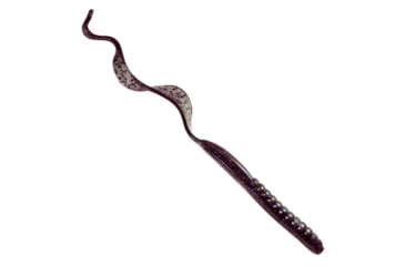 Image of Culprit Original Worm, 8 in, 12 Pack, Smoke Purple Black Flake, C812-257