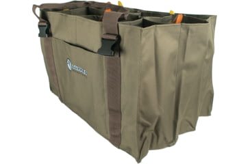 Image of Cupped Waterfowl Outdoors 12 Slot Duck Bag, Green, CU8017