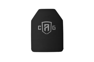 Image of Custom Armor Group 4s16 Level IV Stand Alone Multi Curve Armor Plate, 8.75in x 11.75in, 4s16-SAPI-S