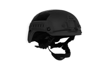 Image of Custom Armor Group 501 High Cut Fully Loaded Level IIIA Advanced Combat Helmet, Black, Extra Large, CAG-501-HC-FL-XL-BK