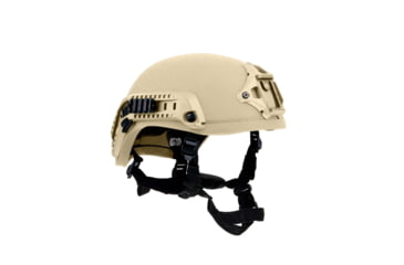 Image of Custom Armor Group 501 High Cut Fully Loaded Level IIIA Advanced Combat Helmet, Desert Tan, Large, CAG-501-HC-FL-LG-DT