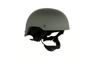 Image of Custom Armor Group 501 High Cut Fully Loaded Level IIIA Advanced Combat Helmet, Foliage Green, Small, CAG-501-HC-FL-SM-FG