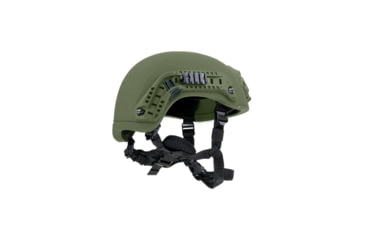 Image of Custom Armor Group 501 High Cut Fully Loaded Level IIIA Advanced Combat Helmet, Ranger Green, Medium, CAG-501-HC-FL-MD-RG