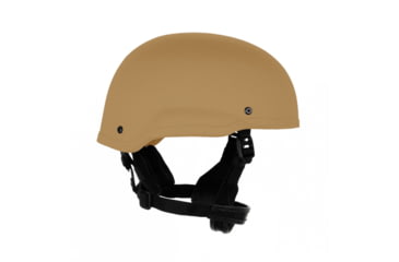 Image of Custom Armor Group 501 Mid Cut Level IIIA Advanced Combat Helmet, Coyote Tan, Medium, CAG-501-MC-MD-CT