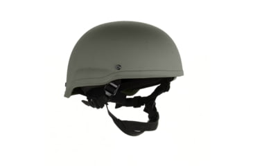 Image of Custom Armor Group 501 Mid Cut Level IIIA Advanced Combat Helmet, Foliage Green, Small, CAG-501-MC-SM-FG