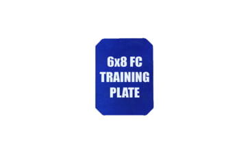 Image of Custom Armor Group Non Ballistic Blue Marked SAPI Training Plate, 6in x 8in, GTP-SC-FC-68-NY