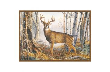 Image of Custom Printed Rugs Rug, Whitetail Deer WHITETAIL