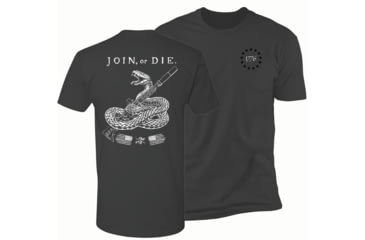 Image of Customcat Join or Die T-Shirt, 952-9393-106973161-45580