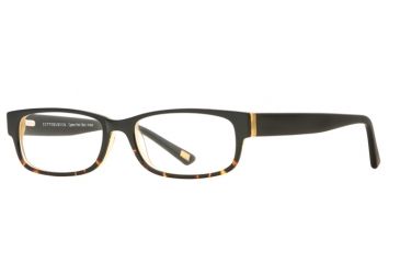Image of Cutter &amp; Buck CB Cypress Point SECB CYPP00 Eyeglass Frames - Black Amber SECB CYPP005345 AM