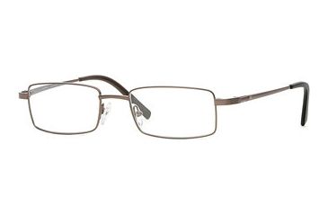Image of Cutter &amp; Buck CB Highland SECB HIGH00 Single Vision Prescription Eyewear - Light Brown/dark Brown SECB HIGH005240 BN