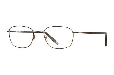 Image of Cutter &amp; Buck CB Opponent SECB OPPO00 Eyeglass Frames - Amber SECB OPPO005550 BN
