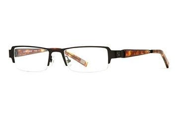 Image of Cutter &amp; Buck CB Prestige SECB PRES00 Eyeglass Frames - Black Amber SECB PRES005040 BK