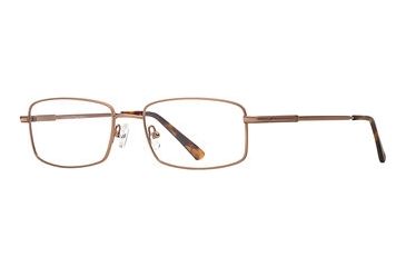 Image of Cutter &amp; Buck CB Quail Hollow SECB QUAI00 Eyeglass Frames - Brown SECB QUAI005645 BN