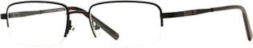 Image of Cutter &amp; Buck CB Turnberry SECB TURN00 Eyeglass Frames - Black SECB TURN005340 BK