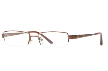 Image of Cutter &amp; Buck Las Colinas SECB LASC00 Eyeglass Frames - Brown SECB LASC005440 BN