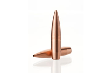 Image of Cutting Edge Bullets Match Tactical Hunting .264 Winchester Magnum /6.5mm Caliber 120 Grain Solid Copper Hollow Point Rifle Bullets, 50 Rounds, MTH 264 120