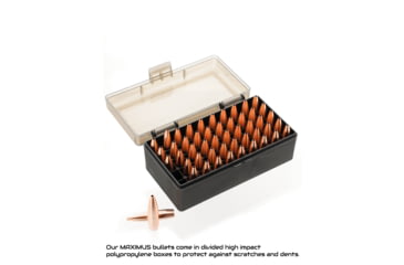 Image of Cutting Edge Bullets Maximus .458 Caliber Rifle Bullets, 260 grain, Hollow Point, 50 Bullets, M.458 260 50ct
