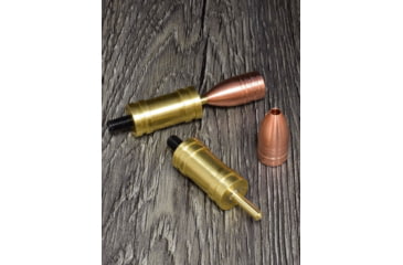 Image of Cutting Edge Bullets Maxiumus .400 Caliber 165 Grain Solid Copper Hollow Point Rifle Bullets, 12 Rounds, MZL M.400 165 12ct