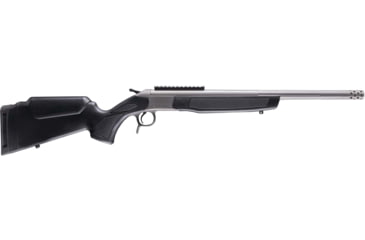 Image of CVA Scout TD Rifle, .360 Buckhammer, 20 inch Barrel, 1 Round Magazine, Black, CR4440S-FRRMPG