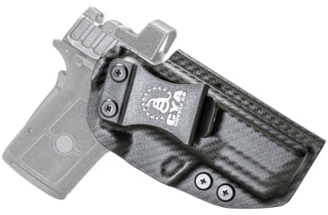 Image of CYA Supply Co. Base Optic Ready Holster for Smith &amp; Wesson, Equalizer, Right Hand Draw, Carbon Fiber, Small, BOR0425