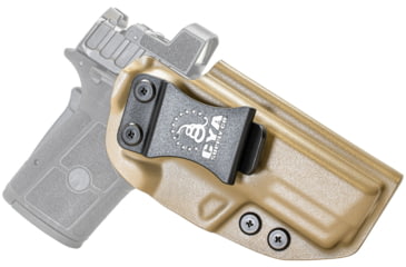 Image of CYA Supply Co. Base Optic Ready Holster for Smith &amp; Wesson, Equalizer, Right Hand Draw, Flat Dark Earth, Small, BOR0423