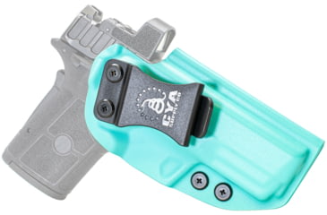 Image of CYA Supply Co. Base Optic Ready Holster for Smith &amp; Wesson, Equalizer, Right Hand Draw, Teal Blue, Small, BOR0427