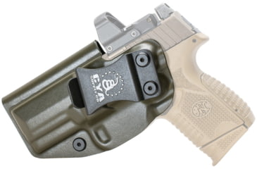 Image of CYA Supply Co. BOR Holster, FN , 509 Compact MRD, Left Hand, Olive Drab, BOR0160