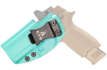 Image of CYA Supply Co. BOR Holster, SIG, P320 Compact/Carry &amp; M18, Left Hand, Teal Blue, BOR0088